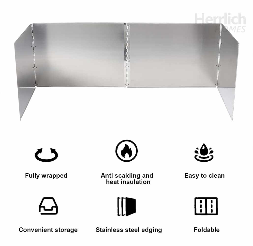 Splatter Guard for Frying - Stainless Steel - Heavy Duty
